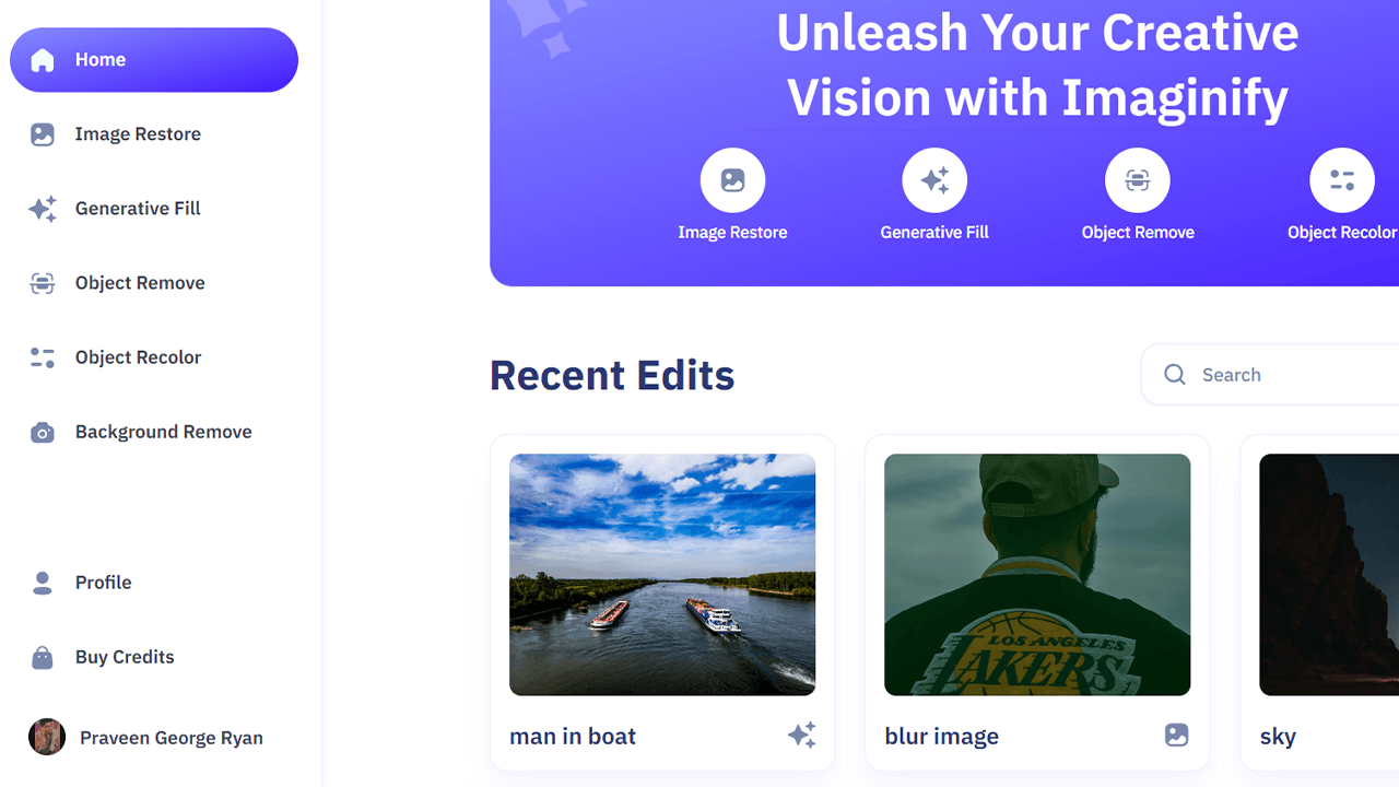 AI SAAS application